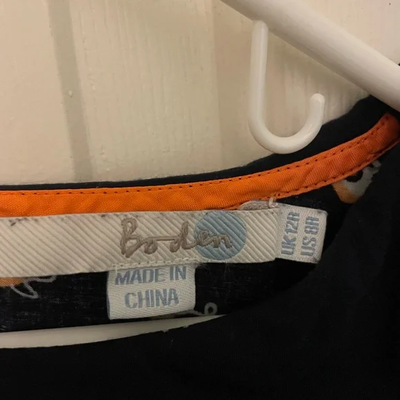 Boden Navy Blue Blouse - Picture 3 of 3